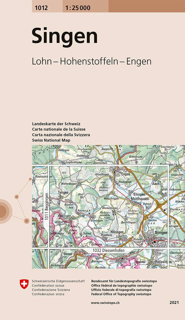 Swisstopo | 1012 Singen - • WEBER VERLAG