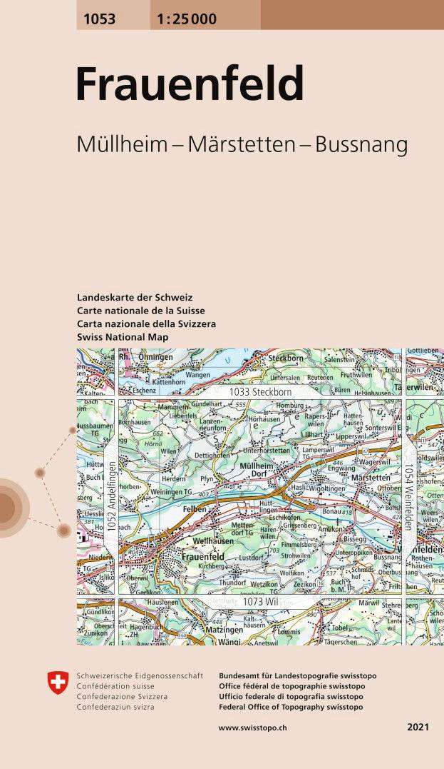Swisstopo | 1053 Frauenfeld - • WEBER VERLAG