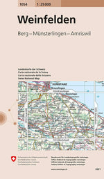 Swisstopo | 1054 Weinfelden - • WEBER VERLAG