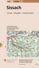 Swisstopo | 1068 Sissach - • WEBER VERLAG