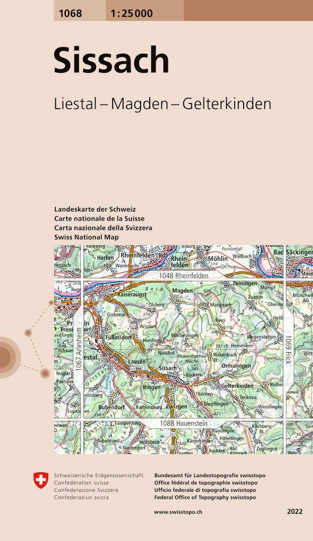Swisstopo | 1068 Sissach - • WEBER VERLAG
