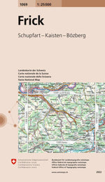 Swisstopo | 1069 Frick - • WEBER VERLAG