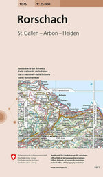 Swisstopo | 1075 Rorschach - • WEBER VERLAG