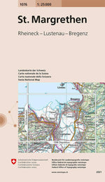 Swisstopo | 1076 St. Margrethen - • WEBER VERLAG