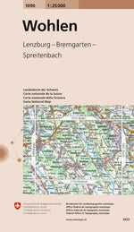 Swisstopo | 1090 Wohlen - • WEBER VERLAG