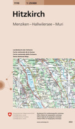 Swisstopo | 1110 Hitzkirch - • WEBER VERLAG