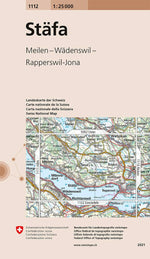 Swisstopo | 1112 Stäfa - • WEBER VERLAG