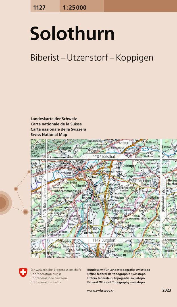 Swisstopo | 1127 Solothurn - • WEBER VERLAG