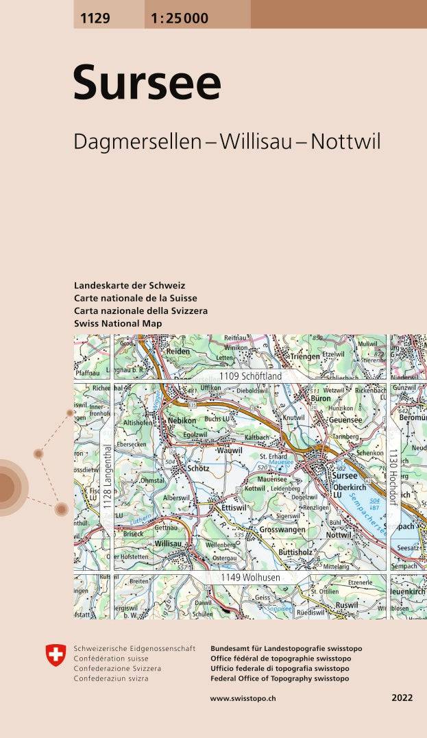 Swisstopo | 1129 Sursee - • WEBER VERLAG