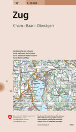 Swisstopo | 1131 Zug - • WEBER VERLAG