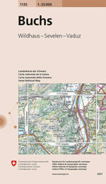 Swisstopo | 1135 Buchs - • WEBER VERLAG