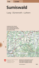 Swisstopo | 1148 Sumiswald - • WEBER VERLAG