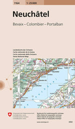 Swisstopo | 1164 Neuchâtel - • WEBER VERLAG