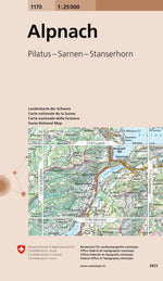 Swisstopo | 1170 Alpnach - • WEBER VERLAG