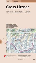 Swisstopo | 1178 Gross Litzner - • WEBER VERLAG