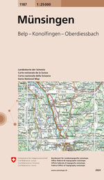 Swisstopo | 1187 Münsingen - • WEBER VERLAG