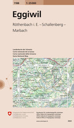 Swisstopo | 1188 Eggiwil - • WEBER VERLAG