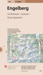Swisstopo | 1191 Engelberg - • WEBER VERLAG