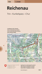 Swisstopo | 1195 Reichenau - • WEBER VERLAG