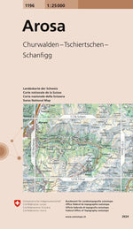 Swisstopo | 1196 Arosa - • WEBER VERLAG