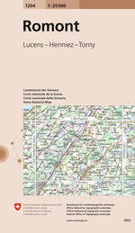 Swisstopo | 1204 Romont - • WEBER VERLAG