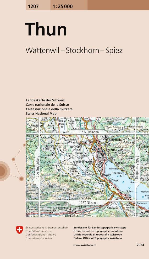 Swisstopo | 1207 Thun - • WEBER VERLAG