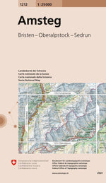 Swisstopo | 1212 Amsteg - • WEBER VERLAG