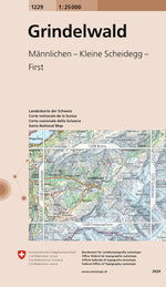 Swisstopo | 1229 Grindelwald - • WEBER VERLAG