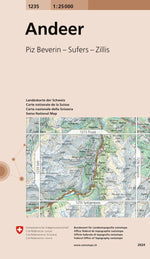 Swisstopo | 1235 Andeer - • WEBER VERLAG