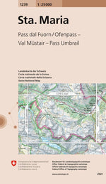 Swisstopo | 1239 Sta. Maria - • WEBER VERLAG