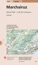 Swisstopo | 1241 Marchairuz - • WEBER VERLAG
