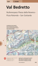 Swisstopo | 1251 Val Bedretto - • WEBER VERLAG
