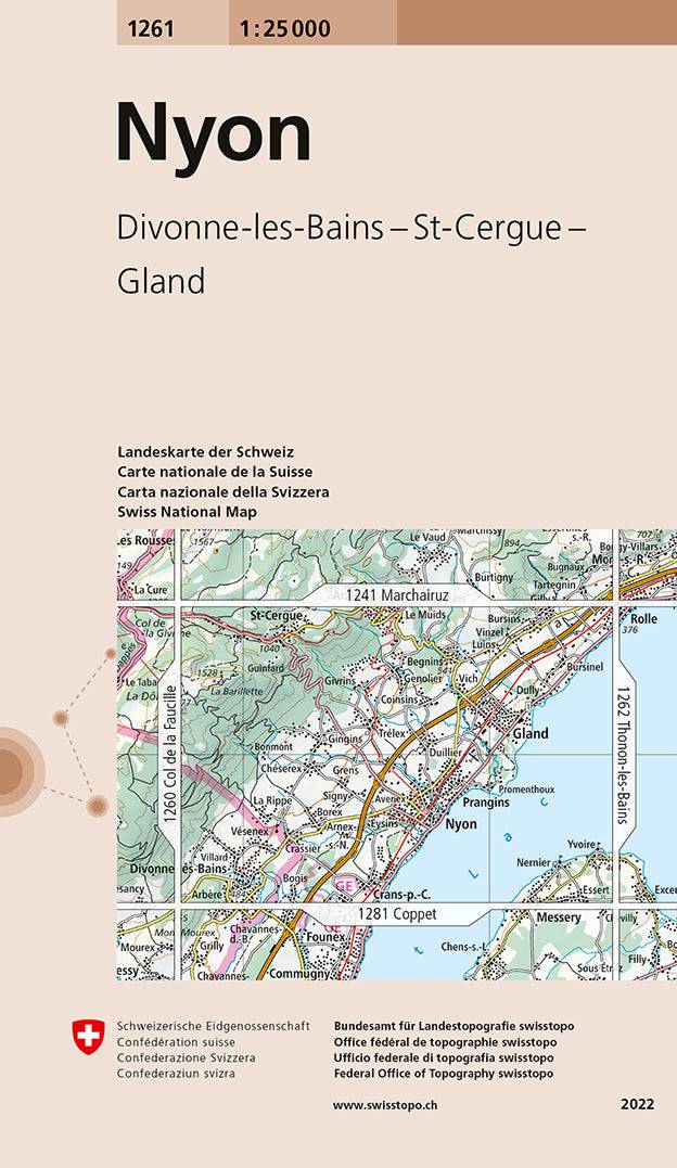 Swisstopo | 1261 Nyon - • WEBER VERLAG