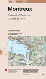 Swisstopo | 1264 Montreux - • WEBER VERLAG