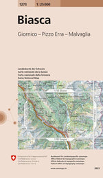 Swisstopo | 1273 Biasca - • WEBER VERLAG