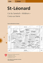 Swisstopo | 1286 St-Léonard - • WEBER VERLAG
