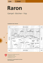 Swisstopo | 1288 Raron - • WEBER VERLAG