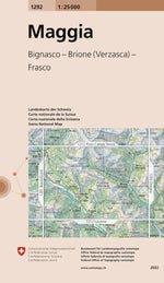 Swisstopo | 1292 Maggia - • WEBER VERLAG
