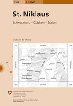 Swisstopo | 1308 St. Niklaus - • WEBER VERLAG