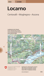 Swisstopo | 1312 Locarno - • WEBER VERLAG