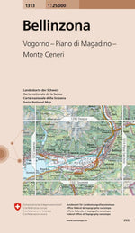 Swisstopo | 1313 Bellinzona - • WEBER VERLAG