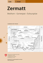 Swisstopo | 1348 Zermatt - • WEBER VERLAG