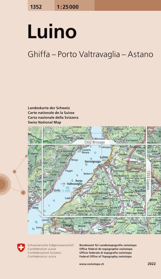 Swisstopo | 1352 Luino - • WEBER VERLAG