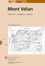 Swisstopo | 1366 Mont Vélan - • WEBER VERLAG