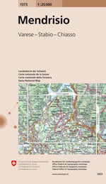 Swisstopo | 1373 Mendrisio - • WEBER VERLAG