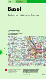 Swisstopo | 213 Basel - • WEBER VERLAG