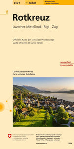 Swisstopo | 235T Rotkreuz Wanderkarte - • WEBER VERLAG