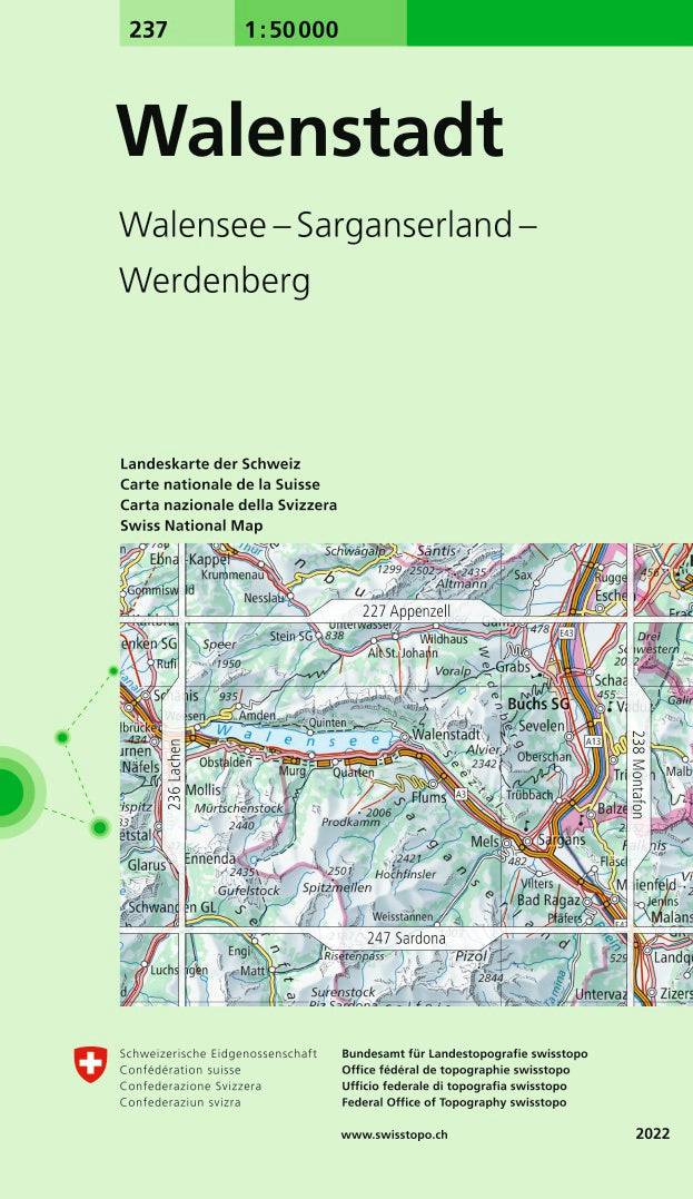 Swisstopo | 237 Walenstadt - • WEBER VERLAG