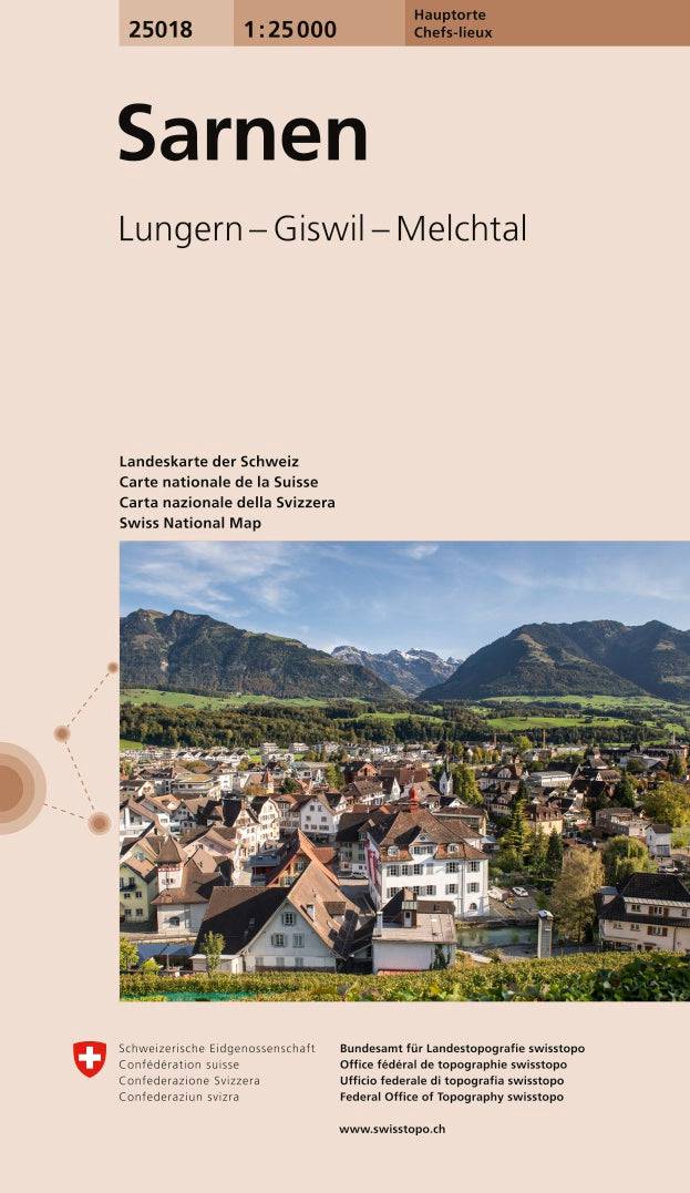 Swisstopo | 25018 Sarnen - • WEBER VERLAG