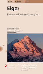 Swisstopo | 25113 Eiger - • WEBER VERLAG
